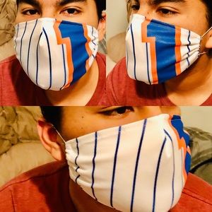 FACE MASK - METS Baseball